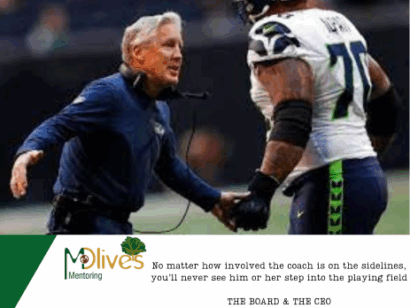 THE BOARD AND THE CEO