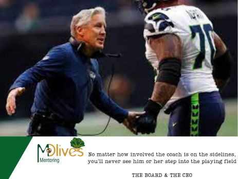 THE BOARD AND THE CEO